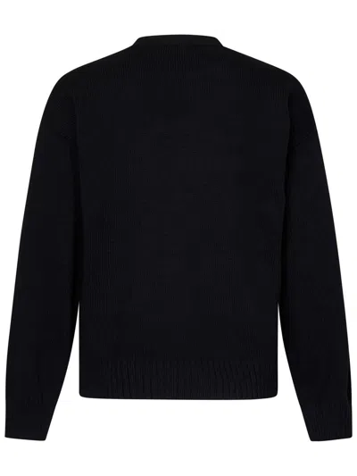 Dsquared2 Logo-print Knitted Jumper In Black