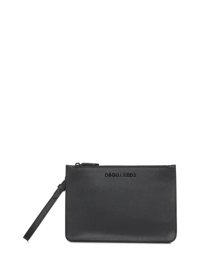 Shop Dsquared2 Classic Evening Small Clutch In Black