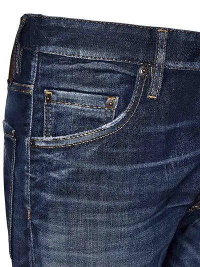 Shop Dsquared2 Skater Jeans In Blue