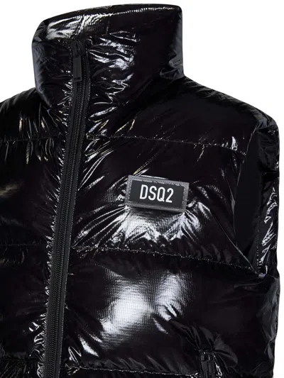 Shop Dsquared2 Ultra Light Down Jacket In Black