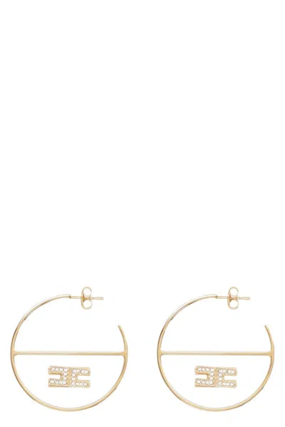 Shop Elisabetta Franchi Jewellery In Gold