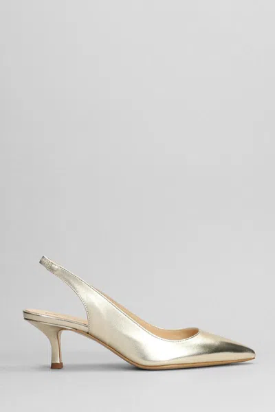 Shop Fabio Rusconi Pumps In Platinum