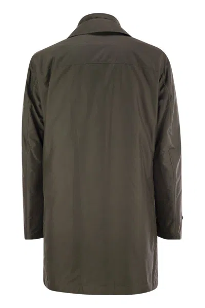 Fay Morning Coat In Green
