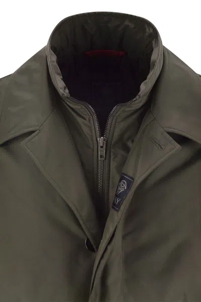 Fay Morning Coat In Green