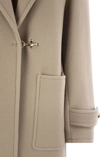 Fay Contemporary Wool And Cashmere Jacket In Beige