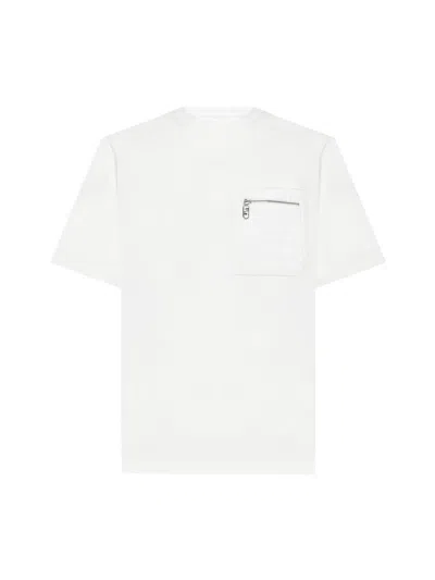 Shop Fendi T-shirts And Polos In White