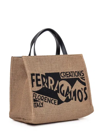 Shop Ferragamo Bags In Brown