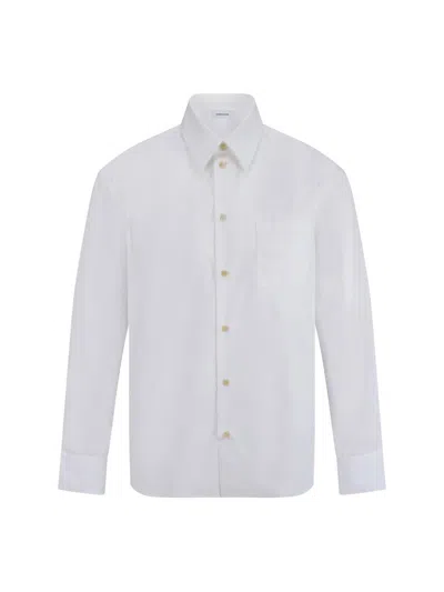 Shop Ferragamo Salvatore  Shirts In White