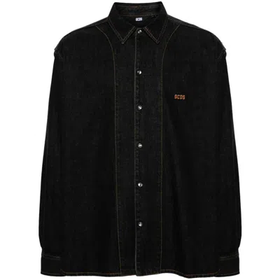 Shop Gcds Shirts In Black