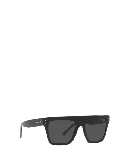 Shop Giorgio Armani Sunglasses In Black