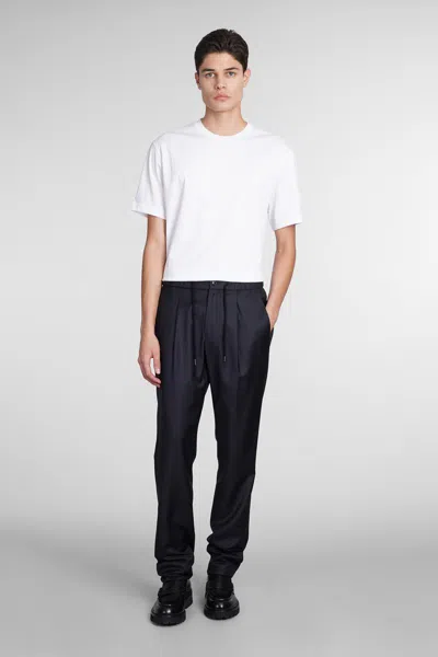 Giorgio Armani Men Stretch Viscose Jersey Crew Neck T-shirt In White