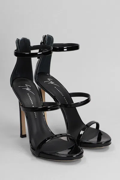 Shop Giuseppe Zanotti Harmony Sandals In Black