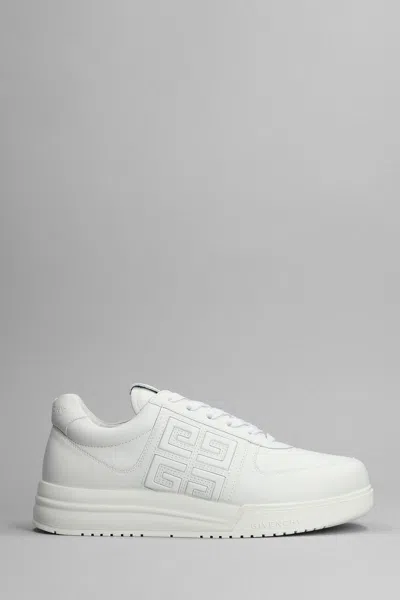 Shop Givenchy G4 Low Sneakers In White