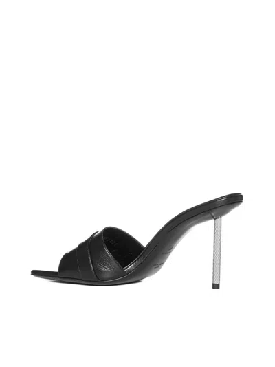 Shop Givenchy Sandals In Black