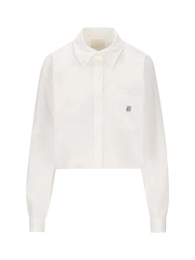 Shop Givenchy Shirts In White