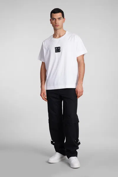 Givenchy 4g Stars Boxy Fit T-shirt In Cotton In White