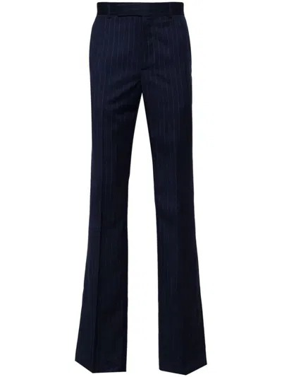 Shop Givenchy Trousers In Blue