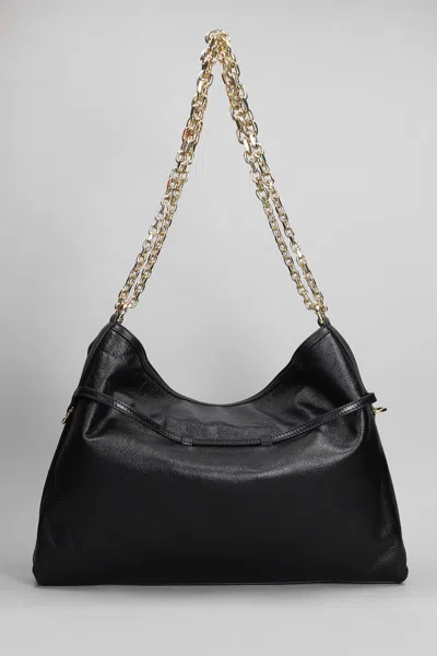 Givenchy Medium Voyou Chain Bag In Leather In Black