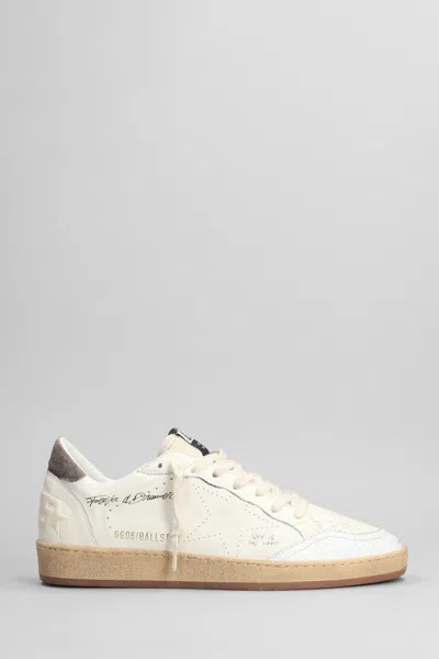 Shop Golden Goose Ball Star Sneakers In White