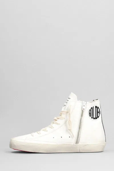 Shop Golden Goose Francy Sneakers In White