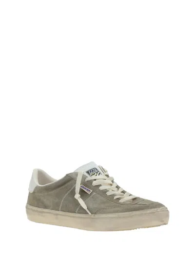 Shop Golden Goose Sneakers In Beige