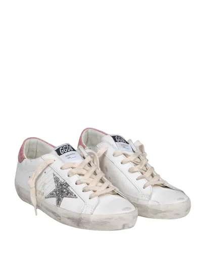 Shop Golden Goose "super-star" Leather Sneakers In Multicoloured