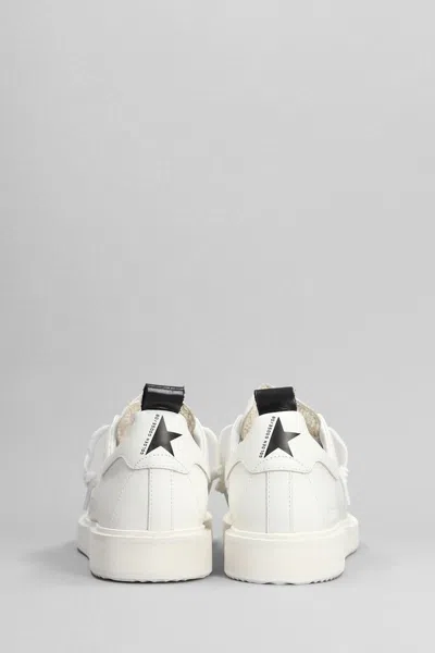 Golden Goose Starter Sneakers In White