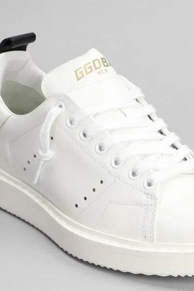 Golden Goose Starter Sneakers In White