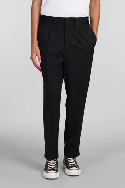 Shop Grifoni Pants In Black