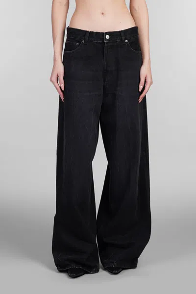 Haikure Bethany Jeans In Black Cotton In Black