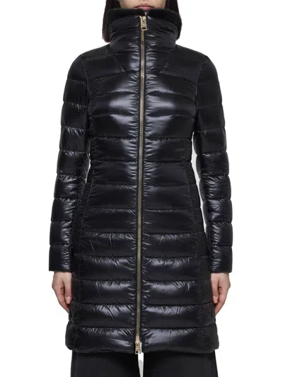 Shop Herno Icons Coats In Black