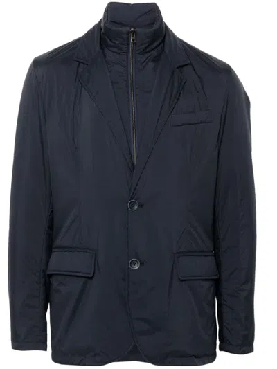 Herno Jackets Blue In Blue