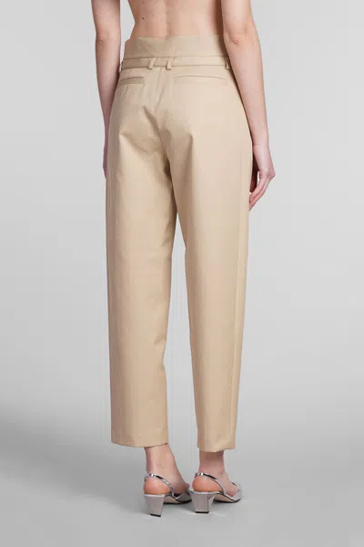 Shop Iro Valenti Pants In Beige