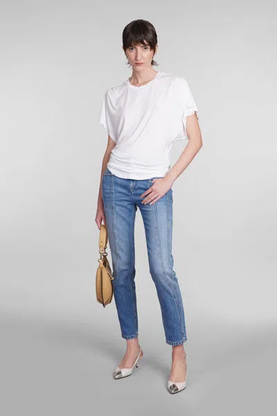 Isabel Marant Zola T-shirt In White Modal In White
