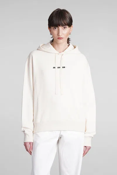 Shop Jil Sander Sweatshirt In Beige