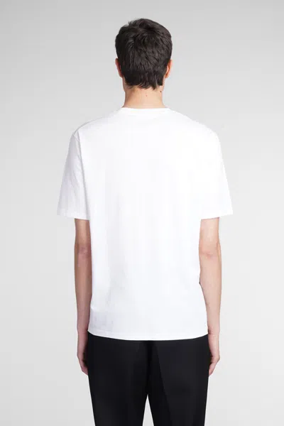 Jil Sander Classic Crew Neck T-shirt Set Of Three In Cotton In White