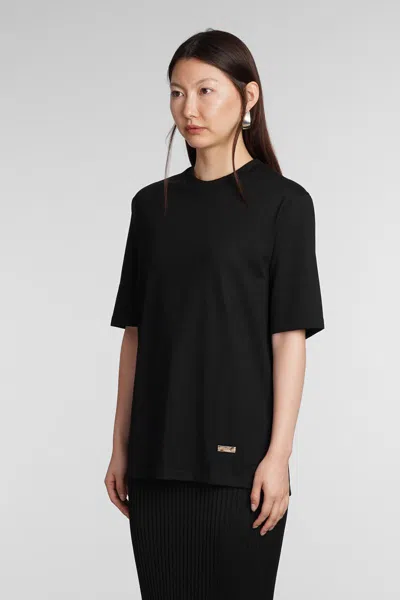 Shop Jil Sander T-shirt In Black