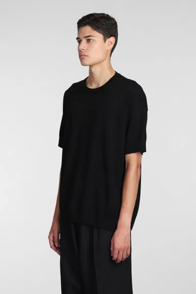 Jil Sander Logo-print Layered T-shirt In Black