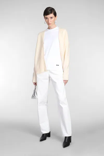 Jil Sander Woman White T-shirts & Tank Tops In White