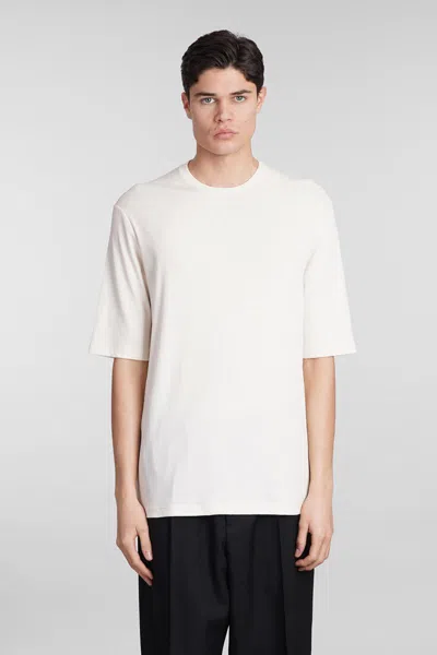 Jil Sander T-shirt In Multicolor Cotton In Multicolor