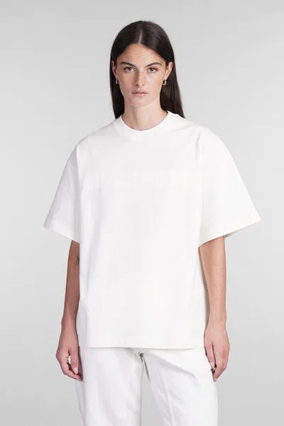 Jil Sander Women's Logo-print T-shirt In White