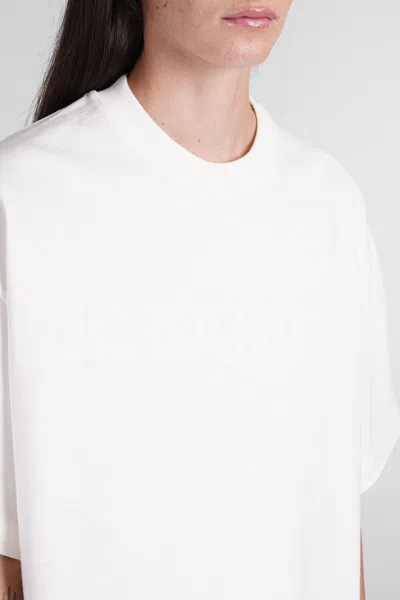 Jil Sander Women's Logo-print T-shirt In White
