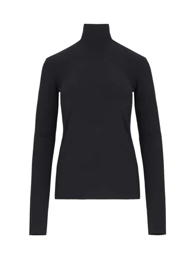 Jil Sander Classic Turtleneck In Black