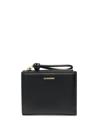 Shop Jil Sander Wallets In Black