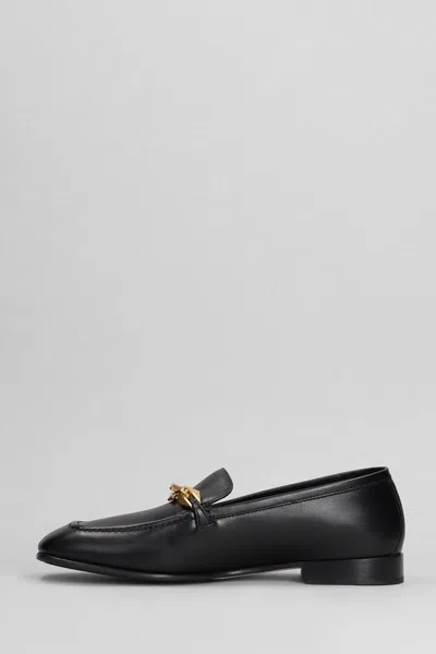 Shop Jimmy Choo Diamond Tilda Loafers In Black