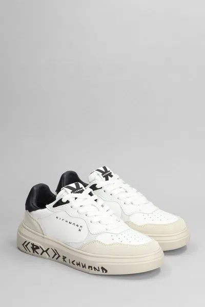 Shop John Richmond Sneakers In White