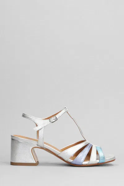 Shop Julie Dee Sandals In Silver