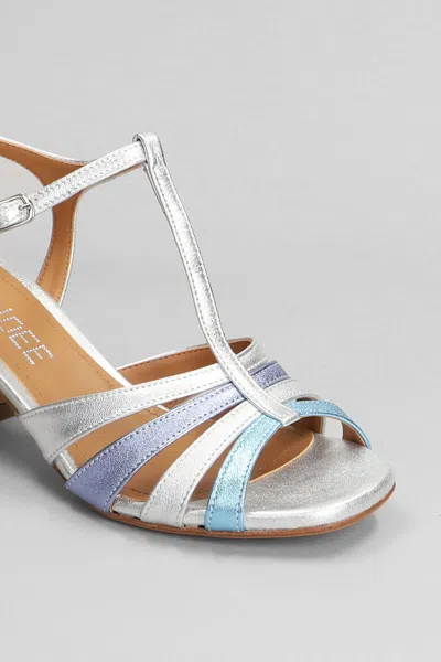 Shop Julie Dee Sandals In Silver