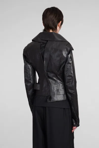 Shop Junya Watanabe Biker Jacket In Black