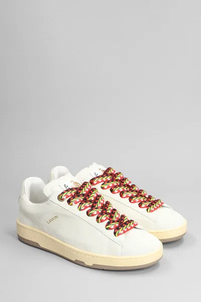 Lanvin Men Sneaker With Logo In White